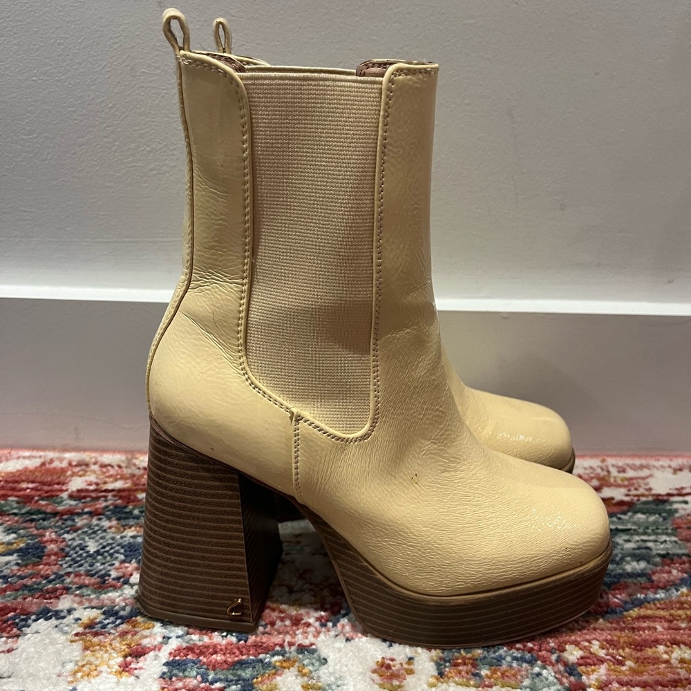 Circus NY by Sam Edelman Stace Vanilla Bean Boots Women's Size 5.5